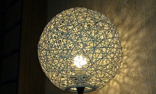 Лампа, направена от собствени ръце