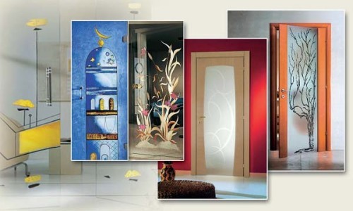 Varietà di decorazioni per porte