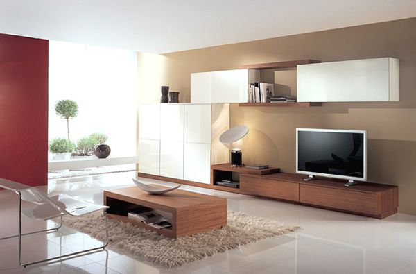 Wohnzimmer im minimalistischen Stil