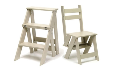 Folding stool-stepladder
