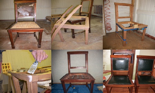 Restaurering av en stol